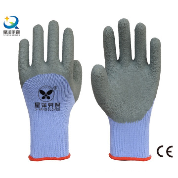 21 Gauge Yarn Latex 3/4 Coated Work Gloves